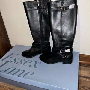 New Essen Lane El-Maggie knee hight boots with silky leather 6M